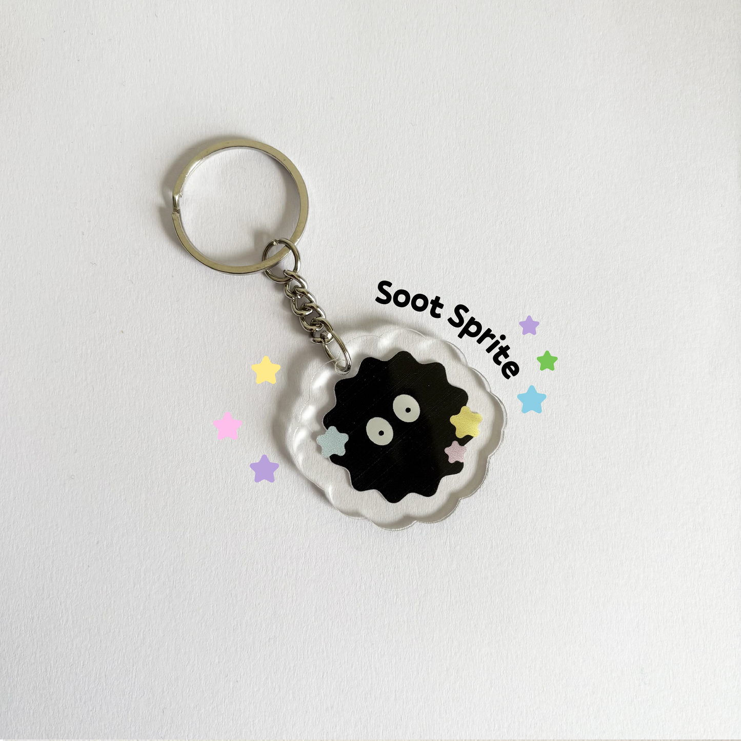 Soot Sprite Acrylic Keychain