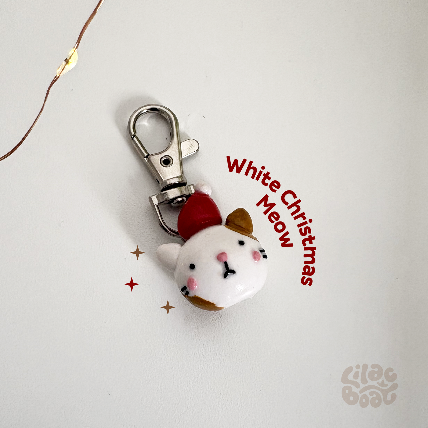 Christmas Meow Keychain