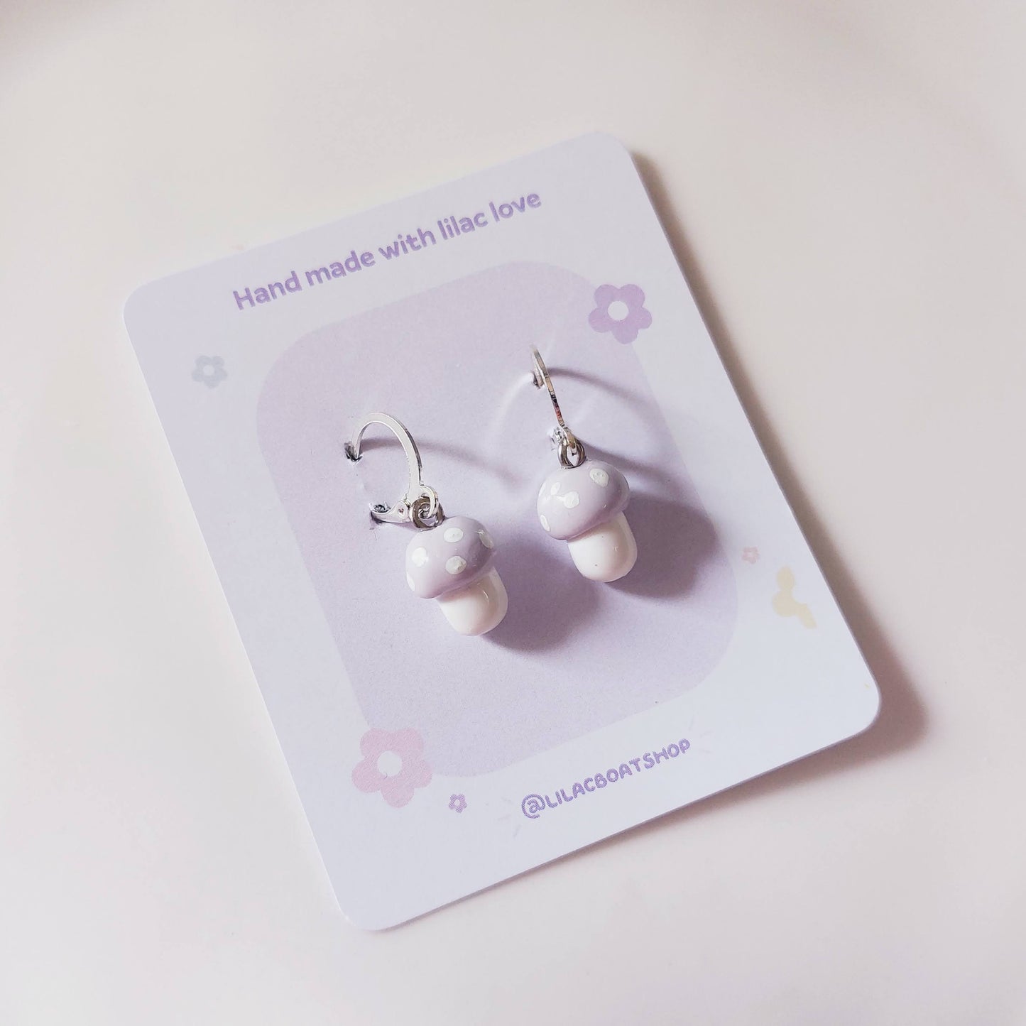 Mushroom Earrings