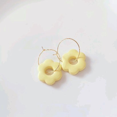 Yellow_Flower_Earring