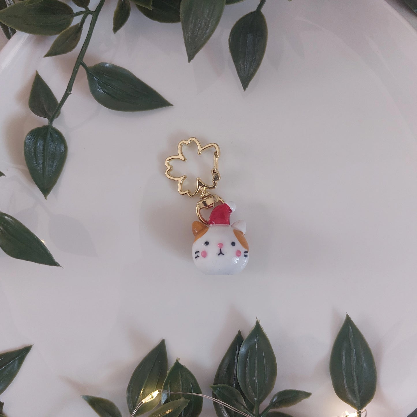 Christmas Meow Keychain