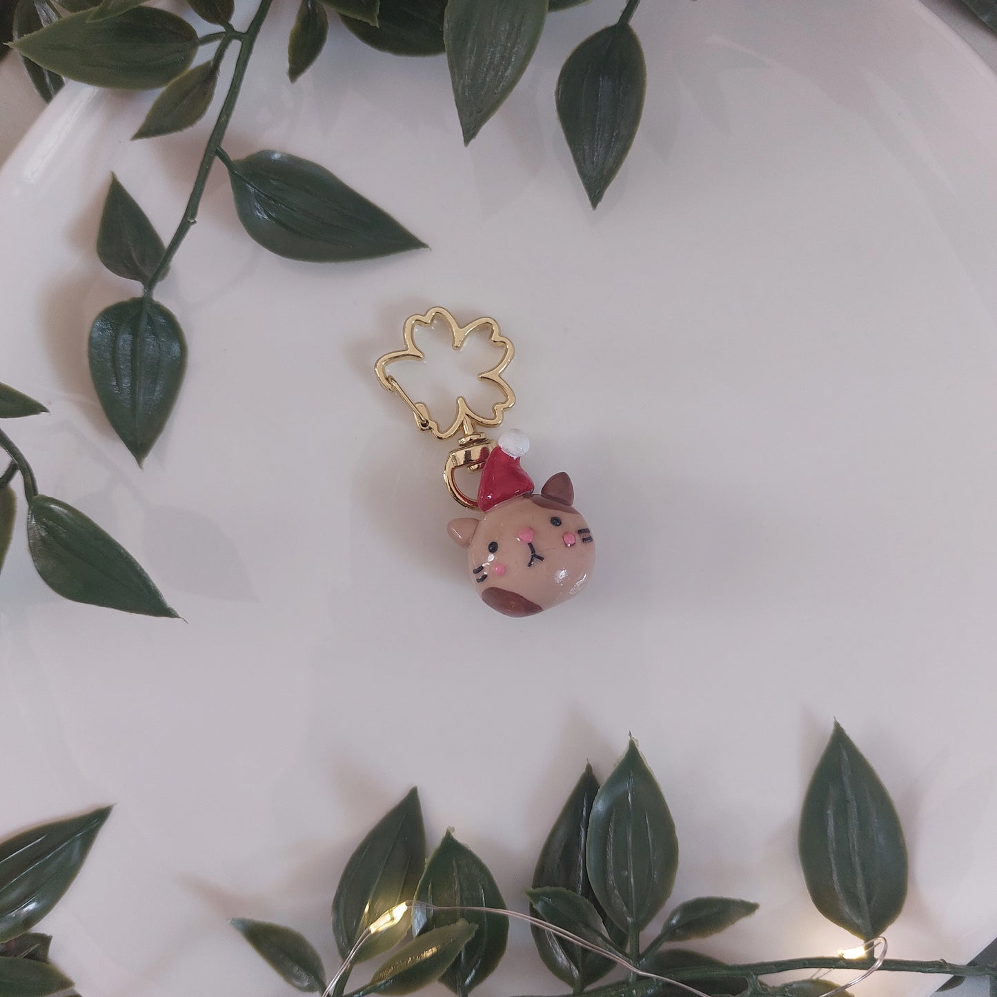 Christmas Meow Keychain