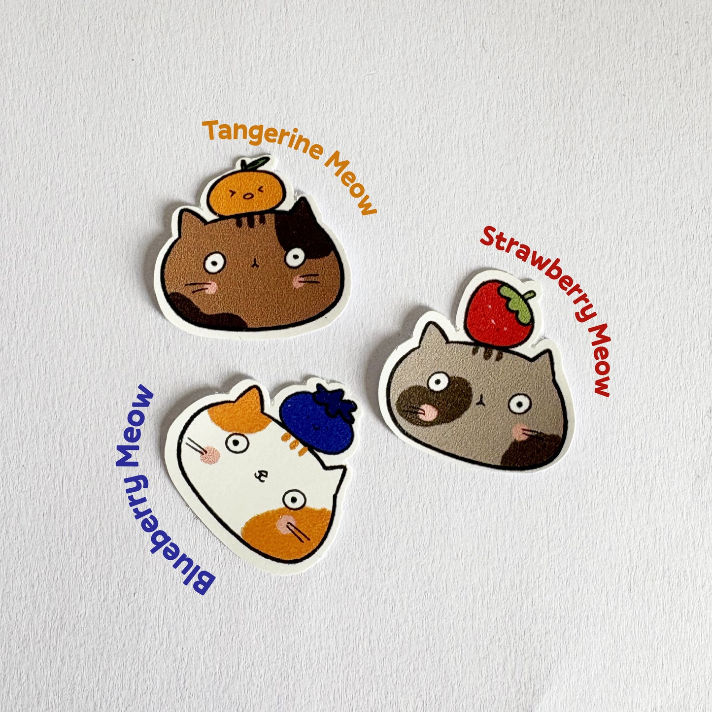 Fruity Meow Sticker Set