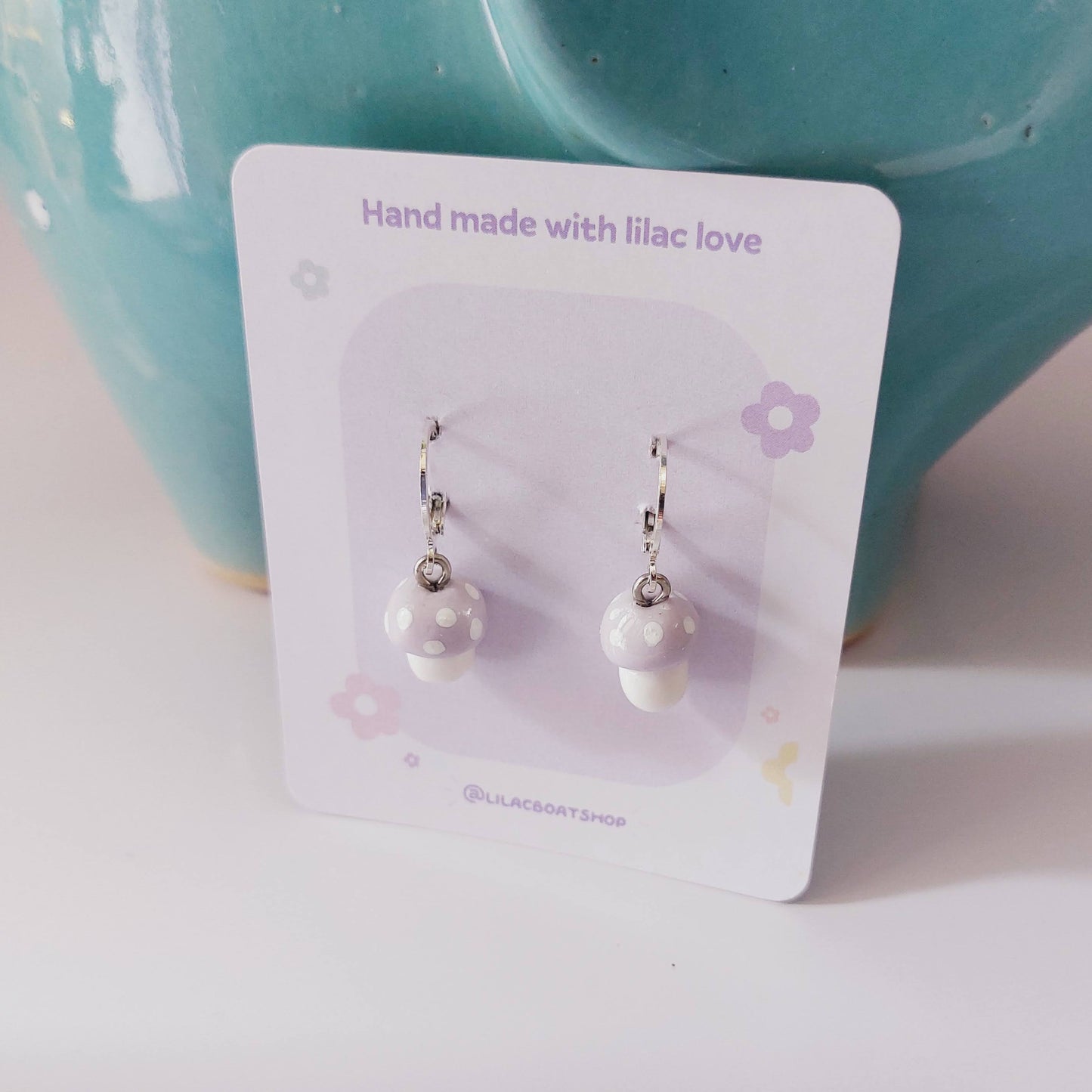 Mushroom Earrings