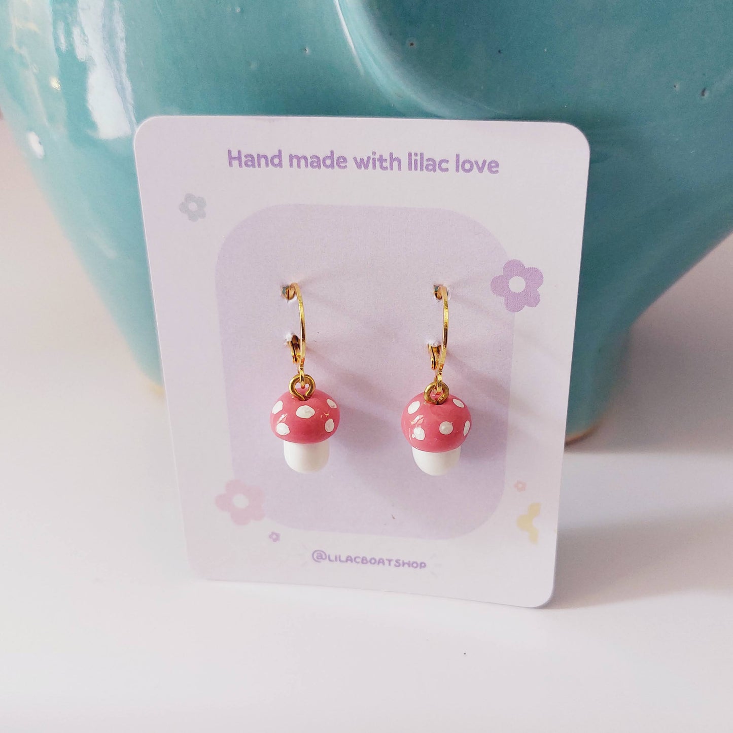 Mushroom Earrings
