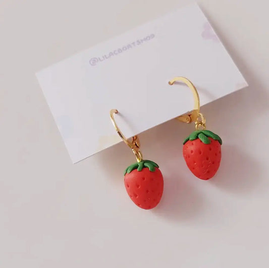 Strawberry Earrings