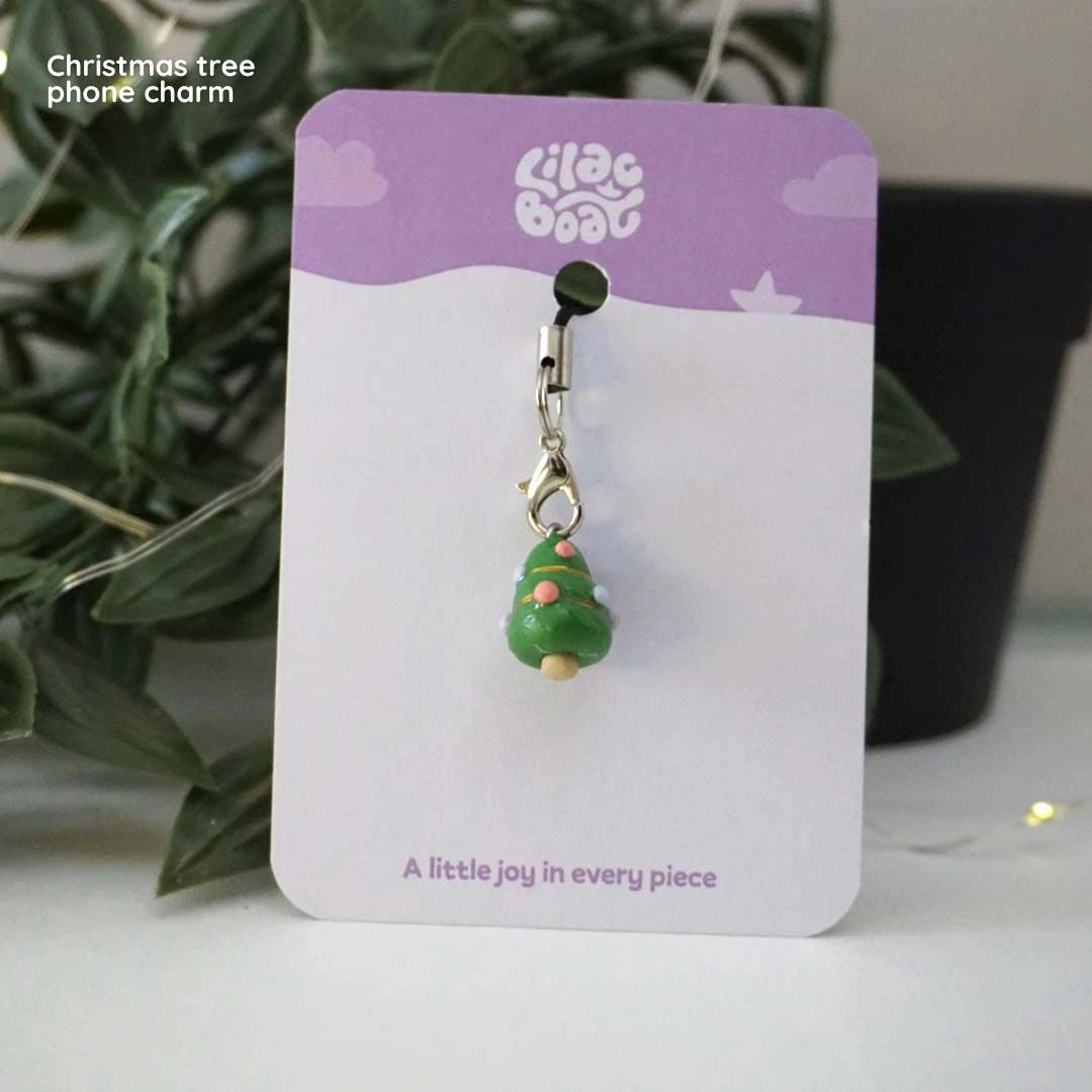 Christmas Tree Phone Charm