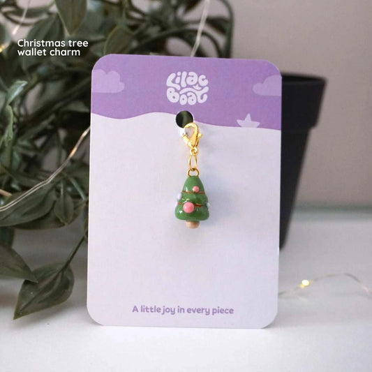 Christmas Tree Wallet Charm