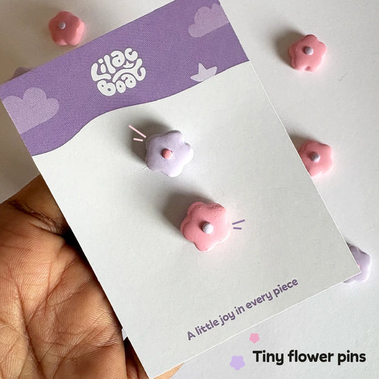 Tiny Flower Pins