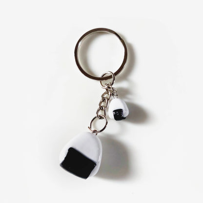 Onigiri Keychain backside